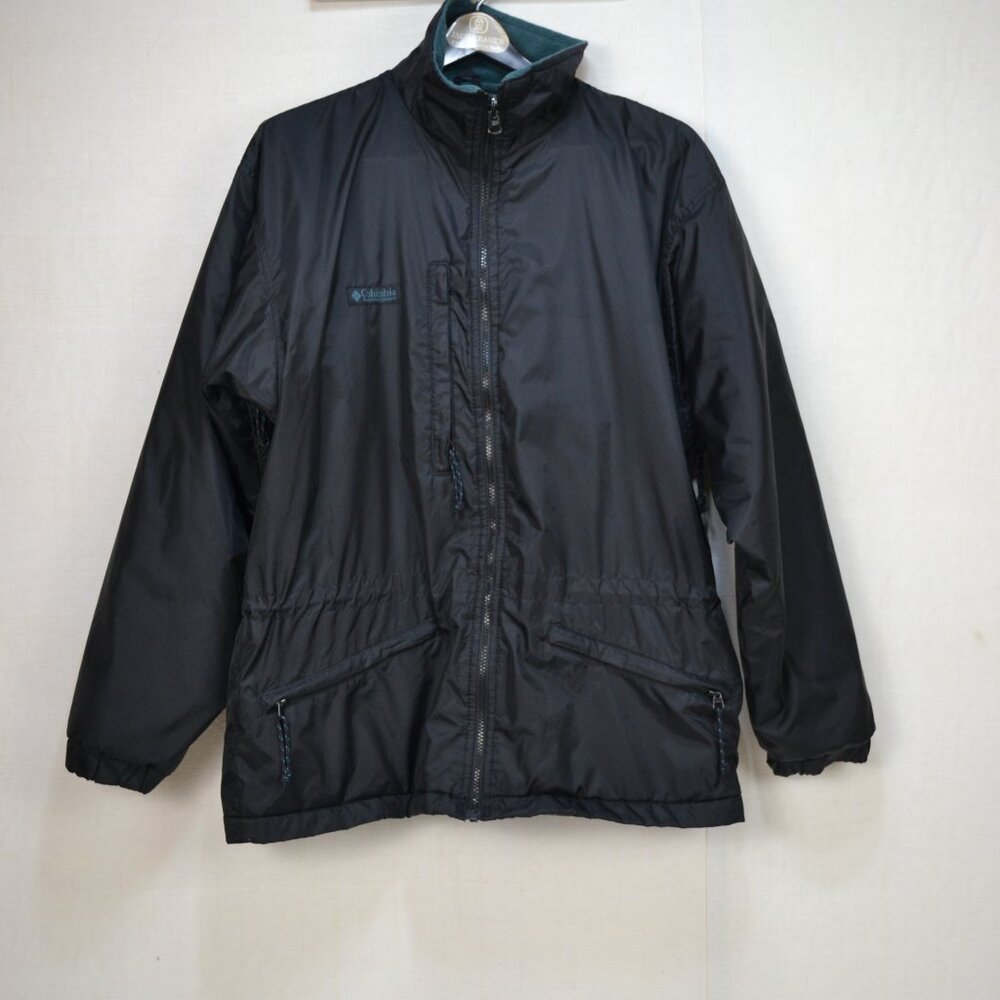 Vintage Columbia Rain Reversible Jacket ,size large. Waterproof/ fleece.